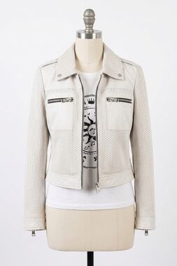 NEW MAURITIUS shala jacket in off white